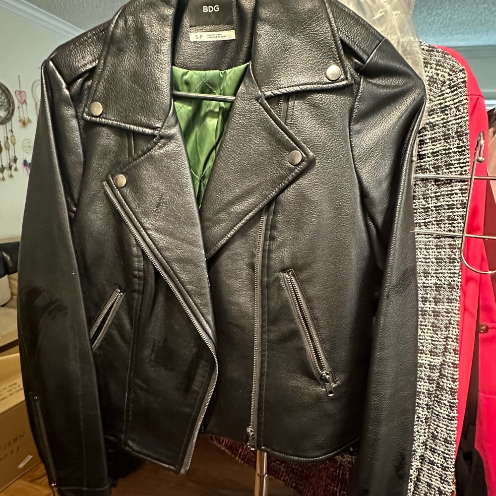 BDG Black Women's Leather Jacket